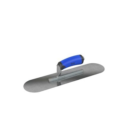 Steel City Trowels By Bon Bon 67-210 Pool Trowel, Carbon Steel, 18 X 5, Comfort Grip 67-210